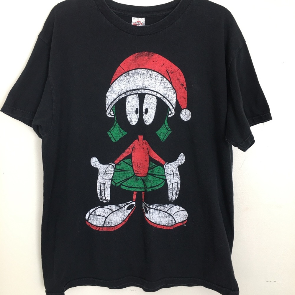 Marvin the Martian T-shirt black size large men’s